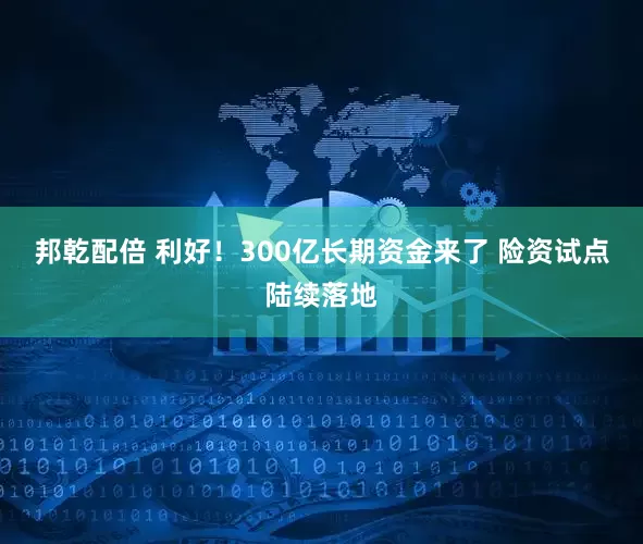 邦乾配倍 利好！300亿长期资金来了 险资试点陆续落地