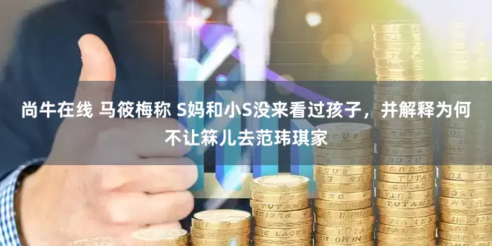 尚牛在线 马筱梅称 S妈和小S没来看过孩子，并解释为何不让箖儿去范玮琪家