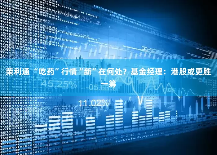 荣利通 “吃药”行情“新”在何处？基金经理：港股或更胜一筹